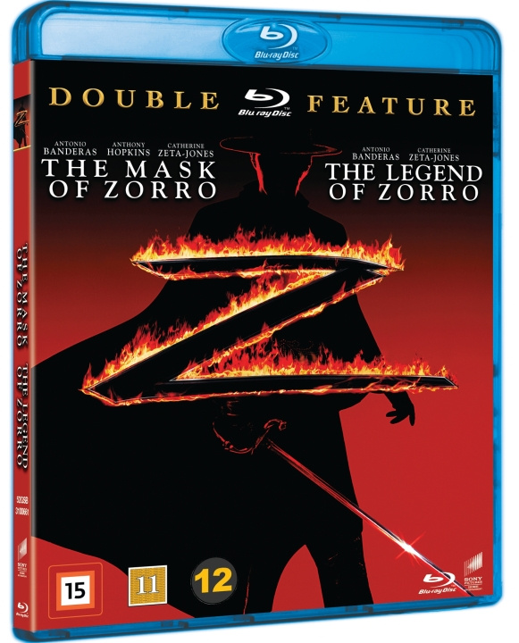 Zorro 1&2 Box Blu Ray in the group HOME ELECTRONICS / Audio & Picture / TV & Accessories / Movies / Blu-ray at TP E-commerce Nordic AB (D00948)