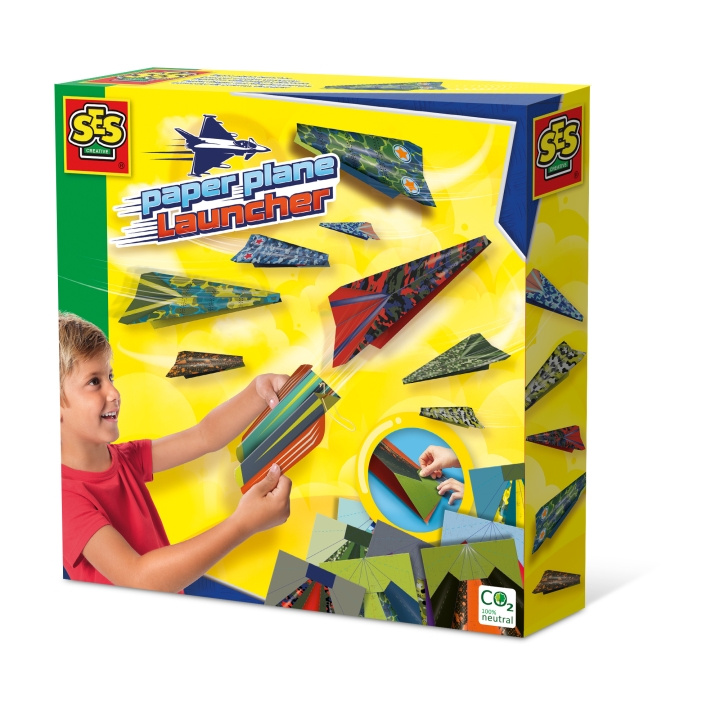 SES Creative Paper Plane Launcher - (S14288) in the group TOYS, KIDS & BABY PRODUCTS / Toys / Play set at TP E-commerce Nordic AB (D00979)