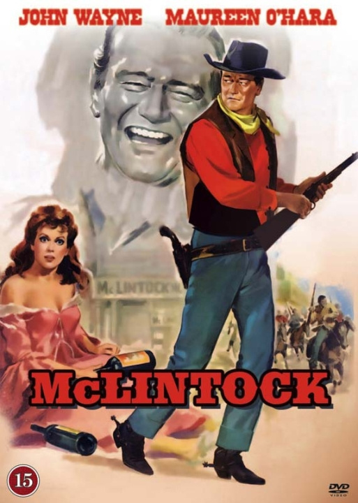 McLintock! (John Wayne) - DVD in the group HOME ELECTRONICS / Audio & Picture / TV & Accessories / Movies / DVD at TP E-commerce Nordic AB (D00996)