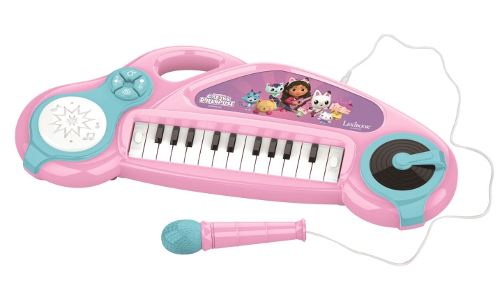 Lexibook Gabby\'s Dollhouse Electronic Keyboard with lights (K704GDH) in the group TOYS, KIDS & BABY PRODUCTS / Music, Song & Images / Music instrument at TP E-commerce Nordic AB (D01001)