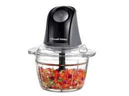 Russell Hobbs Matte Charcoal Mini Chopper - Matte Charcoal - 1L in the group HOME, HOUSEHOLD & GARDEN / Household appliances / Food processor & Kitchen appliances / Food processors at TP E-commerce Nordic AB (D01037)