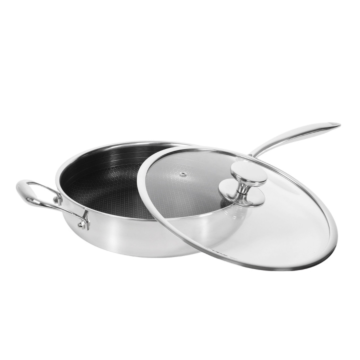 Sobczyk Hybrid Sauterpan with lid Ø28cm in the group HOME, HOUSEHOLD & GARDEN / Kitchen utensils / Frying pans at TP E-commerce Nordic AB (D01066)