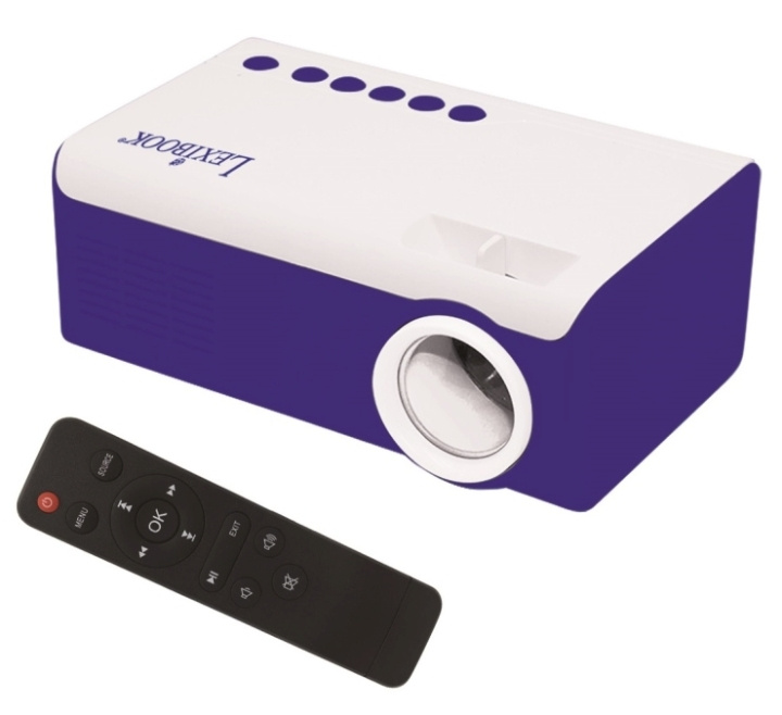 Lexibook Mini Home Cinema Projector (PRJ150) in the group HOME ELECTRONICS / Audio & Picture / Home cinema, Hifi & Portable / Projectors & Accessories at TP E-commerce Nordic AB (D01072)