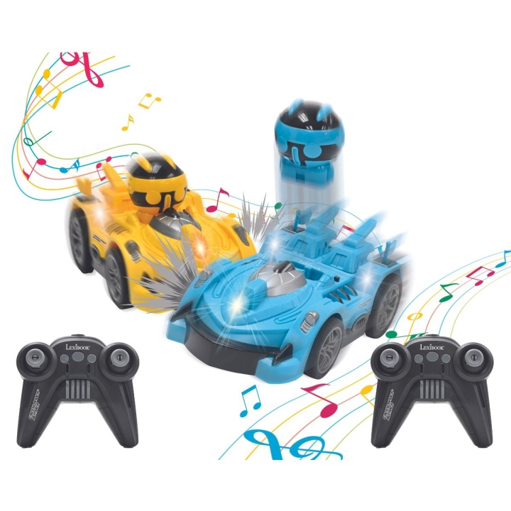 Lexibook Crosslander® BUMPER – 2 Bumper cars w. 2 figures (RC2) in the group TOYS, KIDS & BABY PRODUCTS / Radio controlled / RC cars at TP E-commerce Nordic AB (D01104)