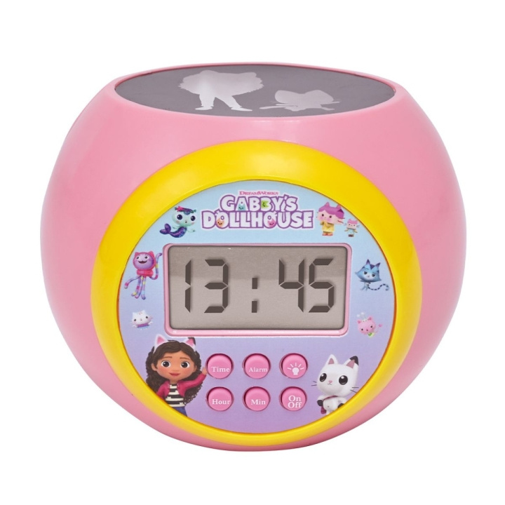 Lexibook Gabby\'s Dollhouse Projector Alarm Clock (RL977GDH) in the group HOME, HOUSEHOLD & GARDEN / Watches & Counters / Alarmclocks at TP E-commerce Nordic AB (D01110)