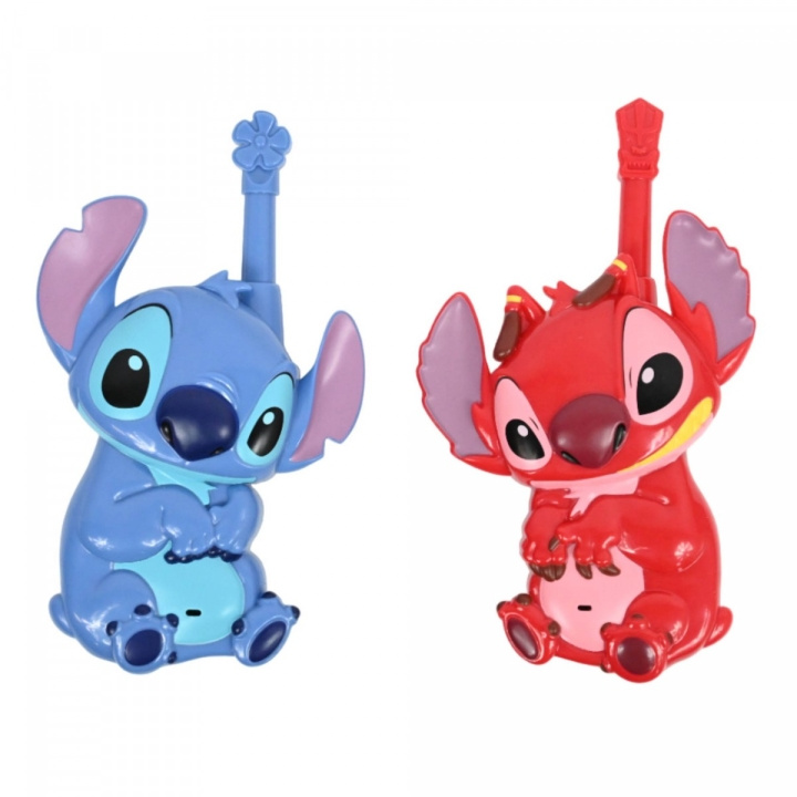 Lexibook Disney Stitch - 3D Walkie talkies (TW18D) in the group Sport, leisure & Hobby / Outdoor recreation / Walkie-talkies at TP E-commerce Nordic AB (D01113)