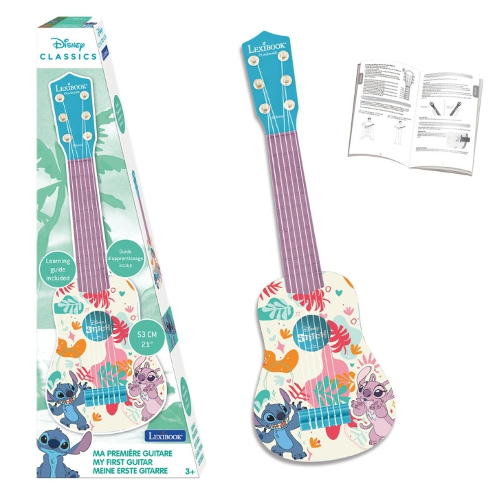 Lexibook My First Guitar Stitch - (K200D) in the group TOYS, KIDS & BABY PRODUCTS / Music, Song & Images / Music instrument at TP E-commerce Nordic AB (D01126)