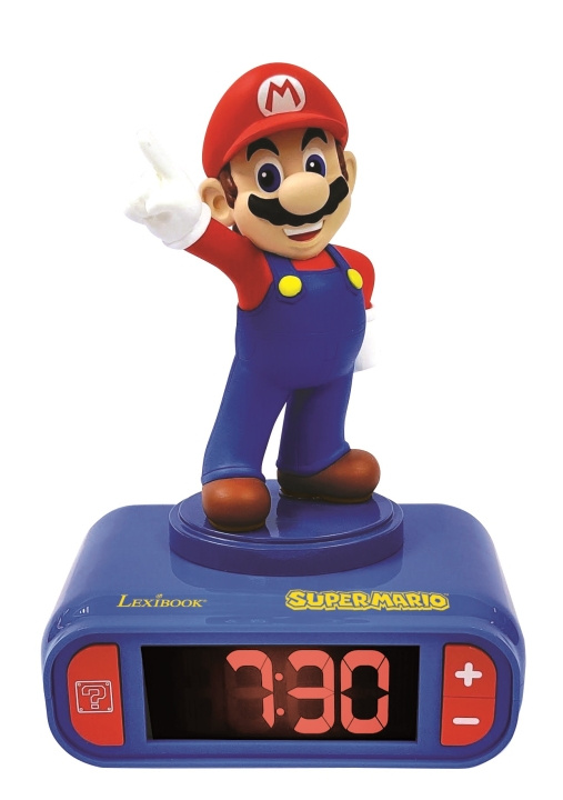 Lexibook Super Mario - Alarm Clock 3D (RL800NI) in the group HOME, HOUSEHOLD & GARDEN / Watches & Counters / Alarmclocks at TP E-commerce Nordic AB (D01146)