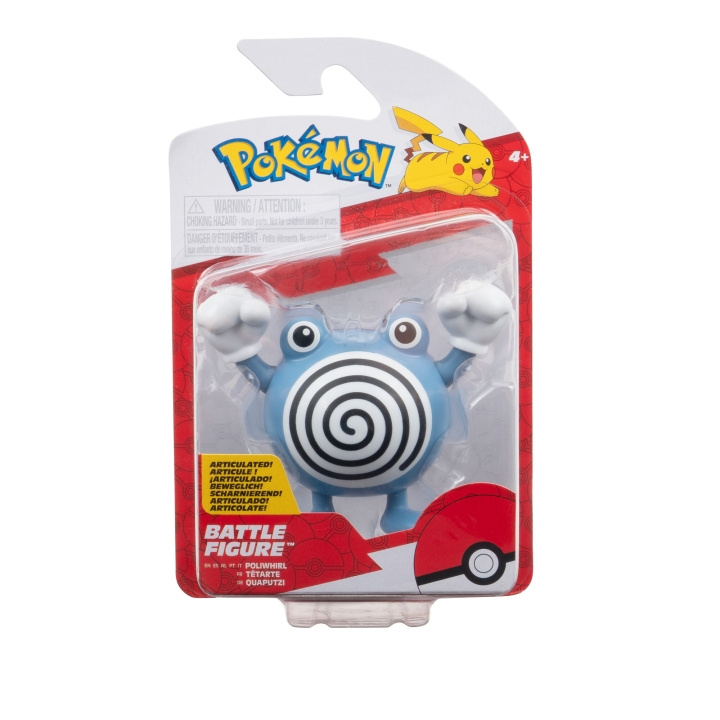 Pokémon Battle Figure Poliwhirl (PKW3584) in the group TOYS, KIDS & BABY PRODUCTS / Toys / Figures, Miniatures & accessories at TP E-commerce Nordic AB (D01164)