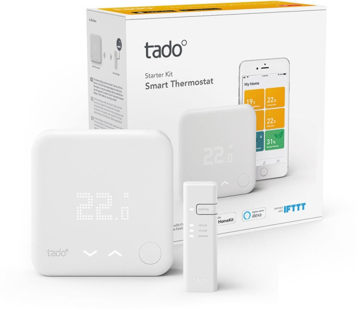 tado Smart Thermostat - Starter Kit V3+ in the group HOME, HOUSEHOLD & GARDEN / Smart home / Smart home systems at TP E-commerce Nordic AB (D01188)