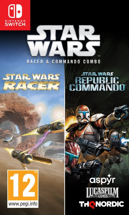 Star Wars Racer & Commando Combo (Switch) in the group HOME ELECTRONICS / Game consoles & Accessories / Nintendo Switch / Games at TP E-commerce Nordic AB (D01227)