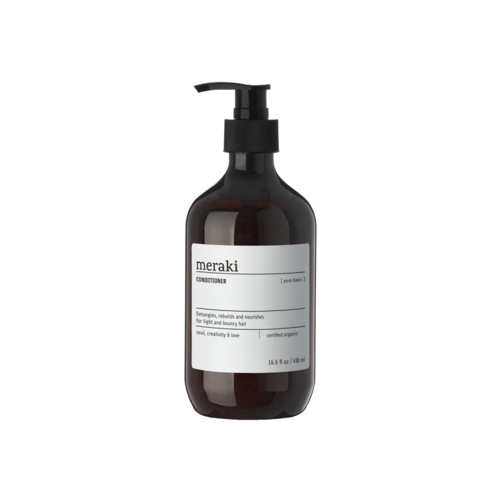 Meraki Conditioner 490 ml - Pure basic (311060506) in the group BEAUTY & HEALTH / Hair & Styling / Hair care / Conditioner at TP E-commerce Nordic AB (D01320)