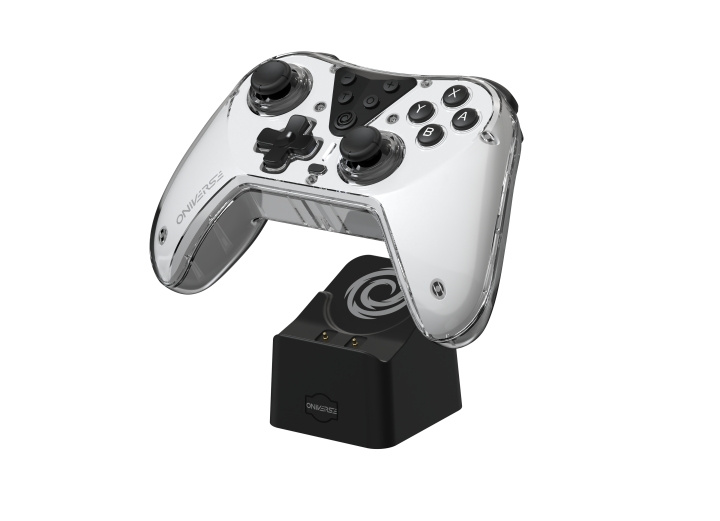 Oniverse Nintendo Switch Astralite Controller Wireless Smoked White inkl. Charging Station in the group HOME ELECTRONICS / Game consoles & Accessories / Nintendo Switch at TP E-commerce Nordic AB (D01356)