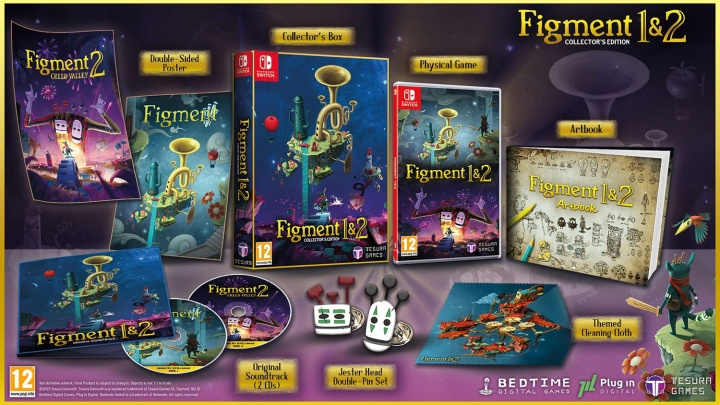 Figment 1 & 2 (Collectors Edition) (Switch) in the group HOME ELECTRONICS / Game consoles & Accessories / Nintendo Switch / Games at TP E-commerce Nordic AB (D01361)