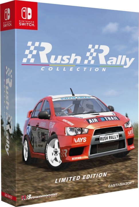 Rush Rally Collection (Limited Edition) (Import) (Switch) in the group HOME ELECTRONICS / Game consoles & Accessories / Nintendo Switch / Games at TP E-commerce Nordic AB (D01391)