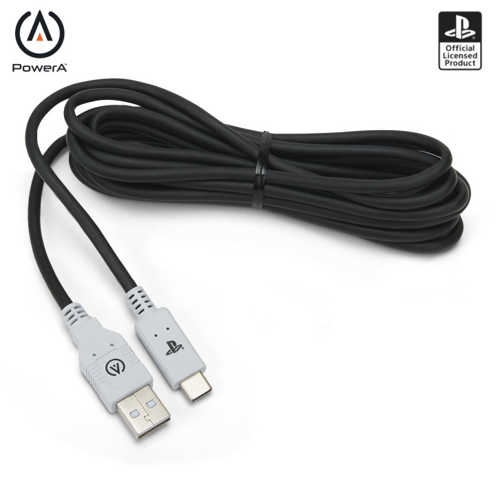 PowerA USB-C Cable PS5 - 3 meter /PS5 in the group HOME ELECTRONICS / Game consoles & Accessories / Sony PlayStation 5 at TP E-commerce Nordic AB (D01448)