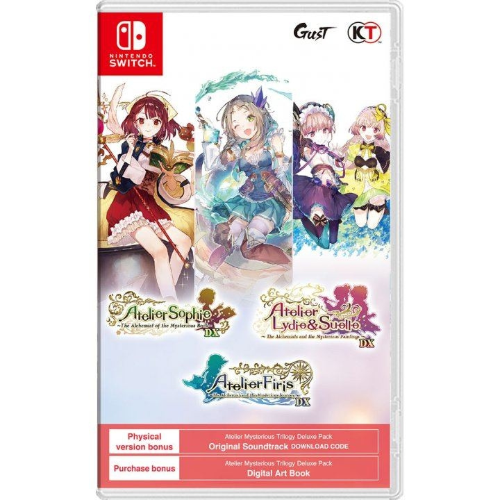 Atelier Mysterious Trilogy Deluxe Pack (Import) (Switch) in the group HOME ELECTRONICS / Game consoles & Accessories / Nintendo Switch / Games at TP E-commerce Nordic AB (D01457)