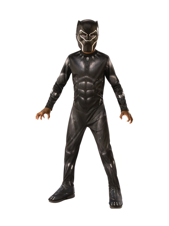 Rubies Marvel Costume - Black Panther (116 cm) in the group TOYS, KIDS & BABY PRODUCTS / Toys / Masquerade costumes at TP E-commerce Nordic AB (D01464)