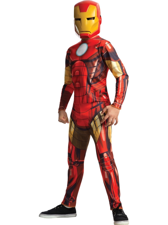 Rubies Marvel Costume - Iron Man (132 cm) in the group TOYS, KIDS & BABY PRODUCTS / Toys / Masquerade costumes at TP E-commerce Nordic AB (D01482)