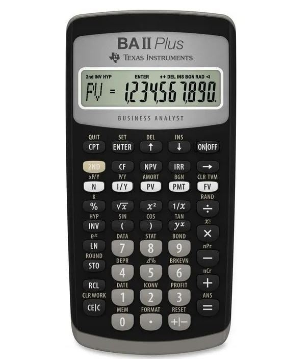 Texas Instruments BAll Plus Financial Calculator in the group HOME, HOUSEHOLD & GARDEN / Office material / Other at TP E-commerce Nordic AB (D01491)