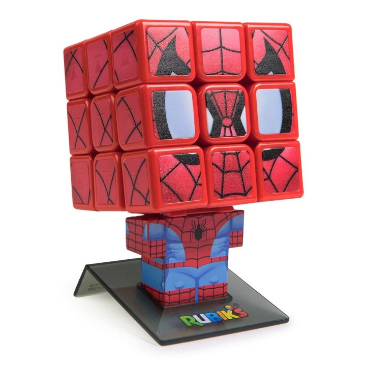 Rubiks Cubers 3x3 - Spider Man (6071040) in the group TOYS, KIDS & BABY PRODUCTS / Games / Board games at TP E-commerce Nordic AB (D01499)