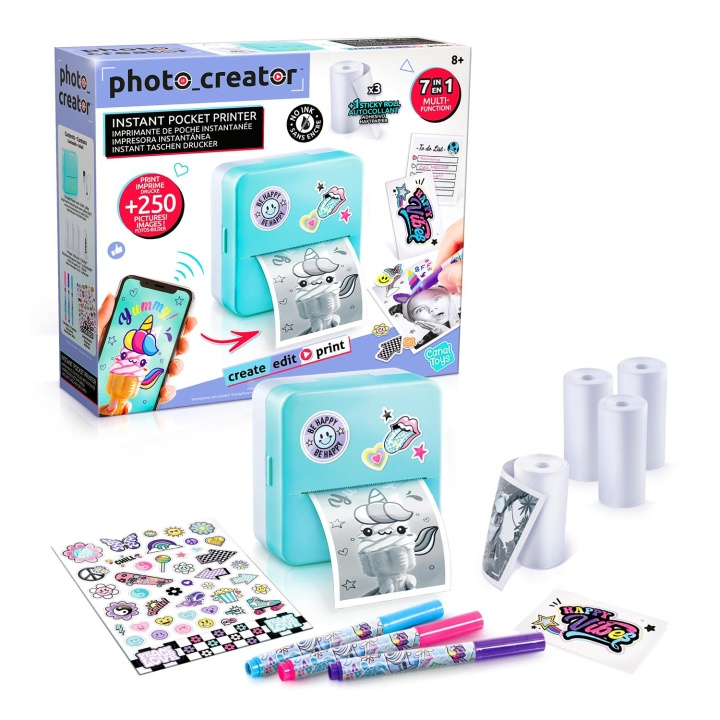 Studio Creator Photo Creator - Instant Pocket Printer (12317) in the group TOYS, KIDS & BABY PRODUCTS / Toys / Crafts at TP E-commerce Nordic AB (D01510)