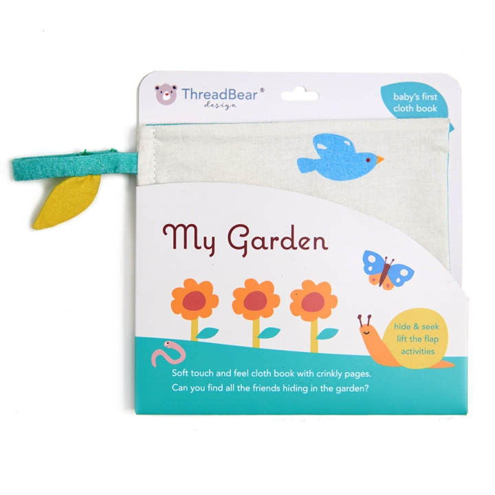 ThreadBear Book - Baby Activity Book - My Garden - (TB4065) in the group TOYS, KIDS & BABY PRODUCTS / Baby toys / Activity toys at TP E-commerce Nordic AB (D01515)