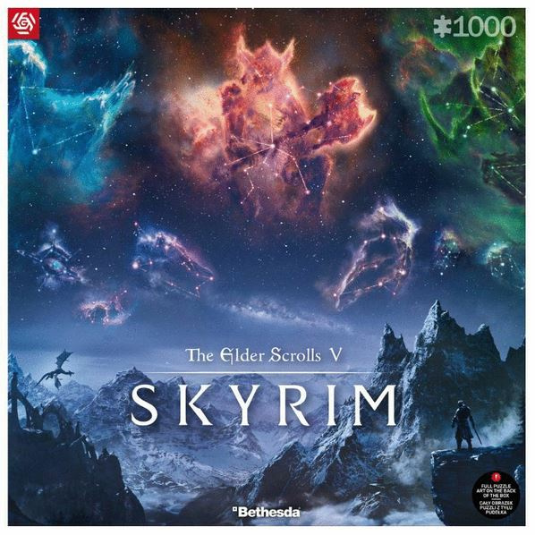 Good Loot - Gaming Puzzle: The Elder Scrolls V - Skyrim, 1000 pieces in the group Sport, leisure & Hobby / Hobby / Puzzle at TP E-commerce Nordic AB (D01552)