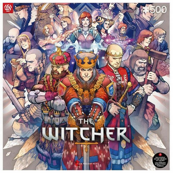 Good Loot - Gaming Puzzle: The Witcher Northern Realms, 500 pieces in the group Sport, leisure & Hobby / Hobby / Puzzle at TP E-commerce Nordic AB (D01553)