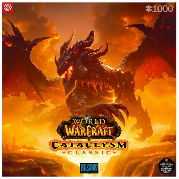 Good Loot - Gaming Puzzle: World of Warcraft Cataclysm Classic, 1000 pieces in the group Sport, leisure & Hobby / Hobby / Puzzle at TP E-commerce Nordic AB (D01556)