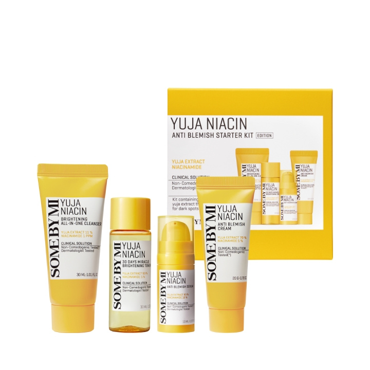 Some By Mi YUJA Anti Blemish Starterkit - Travel sizes in the group BEAUTY & HEALTH / Skin care / Face at TP E-commerce Nordic AB (D01594)