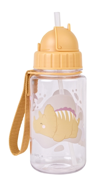 SARO Baby SARO - Bottle with straw - Mustard (SAO74002) in the group TOYS, KIDS & BABY PRODUCTS / Eat & Drink / Baby bottle & Accessories at TP E-commerce Nordic AB (D01604)