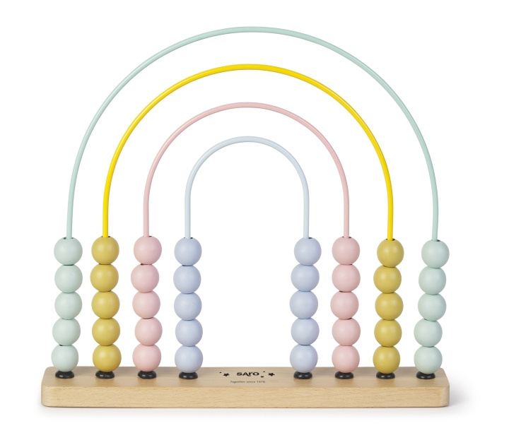 SARO Baby SARO - Rainbow Abacus (SAO3340) in the group TOYS, KIDS & BABY PRODUCTS / Baby toys / Activity toys at TP E-commerce Nordic AB (D01611)