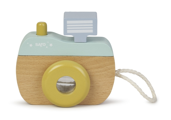 SARO Baby SARO - Wood Camera - Mint (SAO33431) in the group TOYS, KIDS & BABY PRODUCTS / Baby toys / Activity toys at TP E-commerce Nordic AB (D01612)