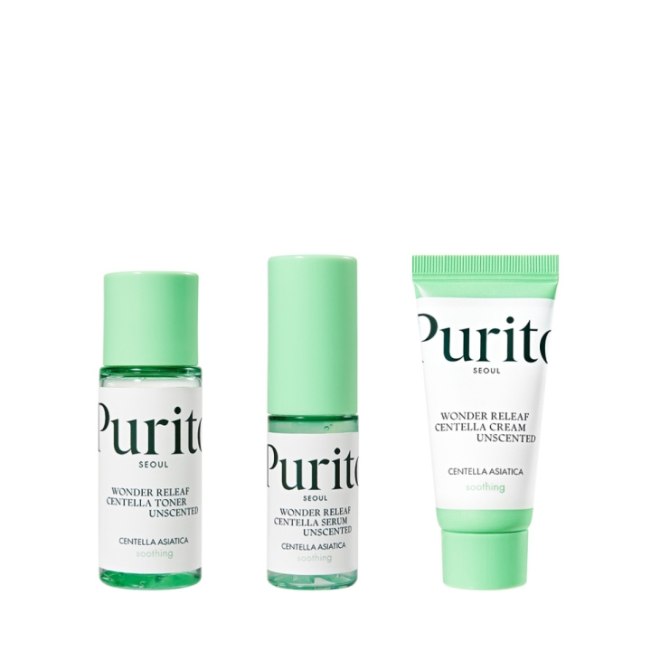 Purito SEOUL Wonder Releaf Centella Mini Kit Unscented in the group BEAUTY & HEALTH / Skin care / Face / Face creams at TP E-commerce Nordic AB (D01621)