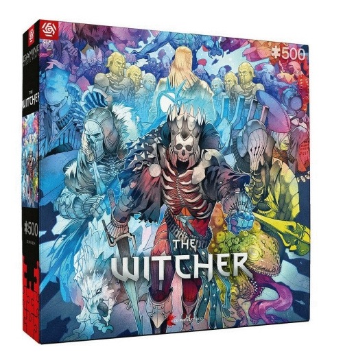 Good Loot - Gaming Puzzle: The Witcher Monster Faction, Puzzles 500 pieces in the group Sport, leisure & Hobby / Hobby / Puzzle at TP E-commerce Nordic AB (D01633)