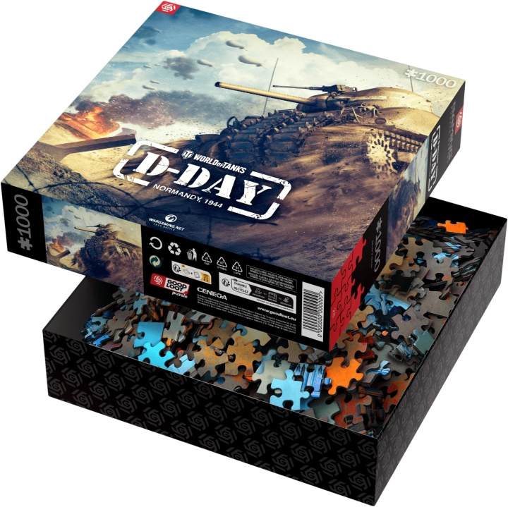 Good Loot - Gaming Puzzle: World of Tanks D-Day, 1000 pieces in the group Sport, leisure & Hobby / Hobby / Puzzle at TP E-commerce Nordic AB (D01636)