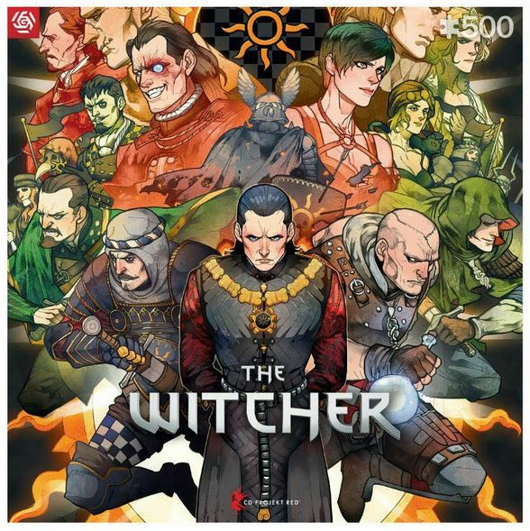 Good Loot - Gaming Puzzle: The Witcher Nilfgaard, 500 pieces in the group Sport, leisure & Hobby / Hobby / Puzzle at TP E-commerce Nordic AB (D01646)