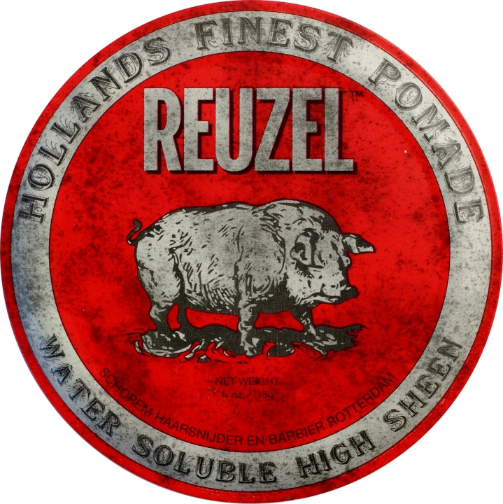 Reuzel Red Water Soluble High Sheen Pomade 35 ml in the group BEAUTY & HEALTH / Hair & Styling / Hair styling / Hair wax at TP E-commerce Nordic AB (D01661)