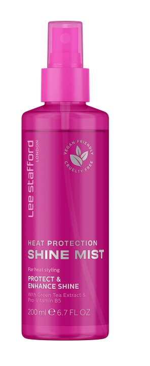 Lee Stafford Heat Protection Shine Mist 200 ml in the group BEAUTY & HEALTH / Hair & Styling / Hair care / Heat protectant at TP E-commerce Nordic AB (D01668)