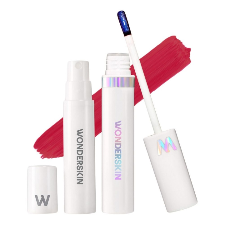 Wonderskin Wonder Blading Lip Stain Kit First Kiss Cranberry in the group BEAUTY & HEALTH / Makeup / Lips / Lip liner at TP E-commerce Nordic AB (D01677)