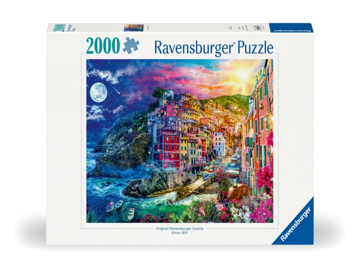 Ravensburger Puzzle Colorful Cinque Terre 2000p (12000803) in the group Sport, leisure & Hobby / Hobby / Puzzle at TP E-commerce Nordic AB (D01710)