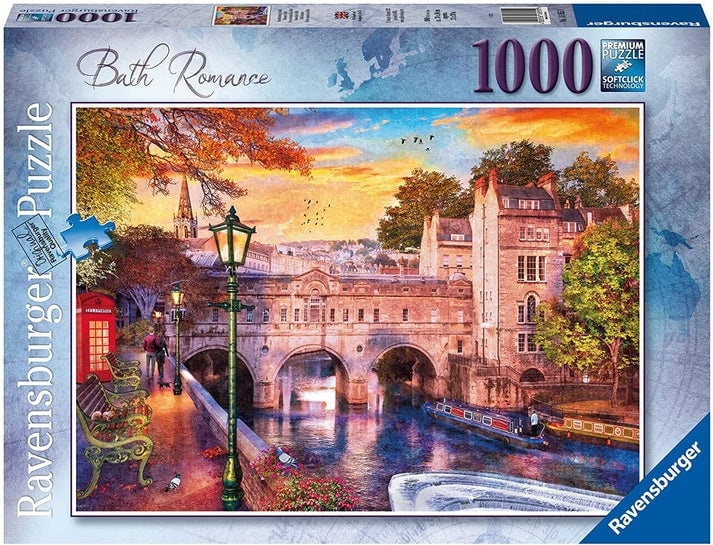 Ravensburger Puzzle - Bath Romance, 1000 pieces (12000163) in the group Sport, leisure & Hobby / Hobby / Puzzle at TP E-commerce Nordic AB (D01735)