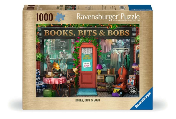 Ravensburger Puzzle - Books Bit\'s & Bobs 1000p (12000284) in the group Sport, leisure & Hobby / Hobby / Puzzle at TP E-commerce Nordic AB (D01736)