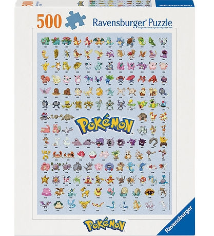 Ravensburger Puzzle - Pokémon – The First 151! 500p (12000511) in the group Sport, leisure & Hobby / Hobby / Puzzle at TP E-commerce Nordic AB (D01738)