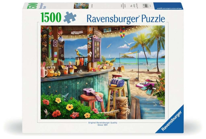 Ravensburger Puzzle - Beach Bar Breezes, 1500 pieces (12000743) in the group Sport, leisure & Hobby / Hobby / Puzzle at TP E-commerce Nordic AB (D01740)