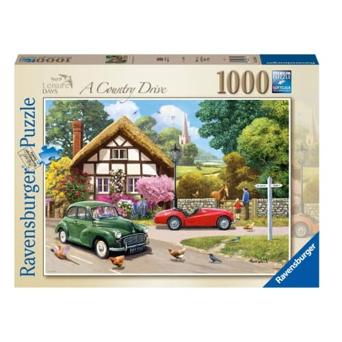 Ravensburger Puzzle - A Stop To Say Hello, 1000 pieces (12001180) in the group Sport, leisure & Hobby / Hobby / Puzzle at TP E-commerce Nordic AB (D01755)