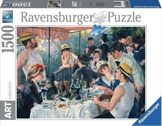 Ravensburger Puzzle - The Rower\'s Breakfast 1500p (12001246) in the group Sport, leisure & Hobby / Hobby / Puzzle at TP E-commerce Nordic AB (D01756)