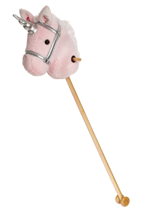 Teddykompaniet Teddykompagniet - Unicorn on stick, Pink (TK12599) in the group TOYS, KIDS & BABY PRODUCTS / Baby toys / stuffed animals at TP E-commerce Nordic AB (D01767)