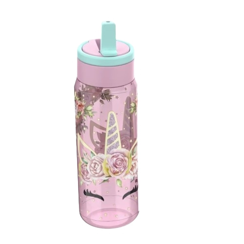 Valiant Unicorn Flowers - Water Bottle (090208716-21000356) in the group Sport, leisure & Hobby / Outdoor recreation / Thermoses & Water Bottles at TP E-commerce Nordic AB (D01843)